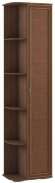 Шкаф торцевой ЛШ-26 Ливорно DOMANI Орех донской