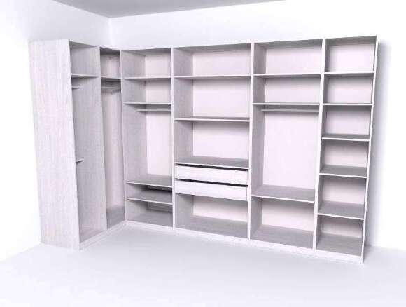 Гардеробная Рум. Комплект 5.2, ясень