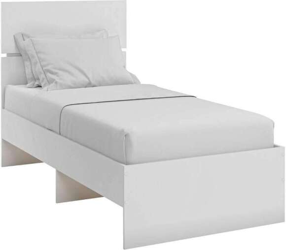Агата М11 Кровать 900 Белый