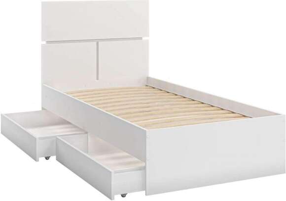 Агата М11 Кровать 900 Белый Агата М11 Кровать 900 Белый