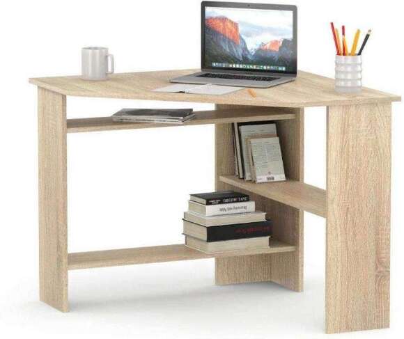 Компьютерный стол КСТ-02 Дуб Сонома