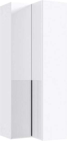 Марвэл Шкаф угловой (Браш Вайт, Белый) Марвэл Шкаф угловой (Браш Вайт, Белый)