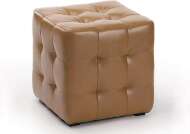 Пуф Лотос Бежевый экокожа