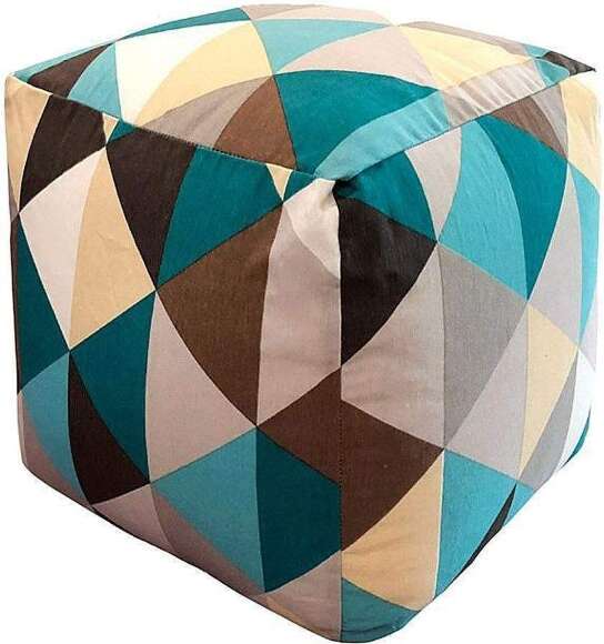 Пуфик Куб Изумруд