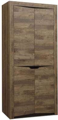 33.18 Лючия шкаф для одежды кейптаун/венге