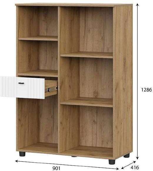 Тумба многофункциональная Милан (SV-Мебель) Белый Тумба многофункциональная Милан (SV-Мебель) Белый