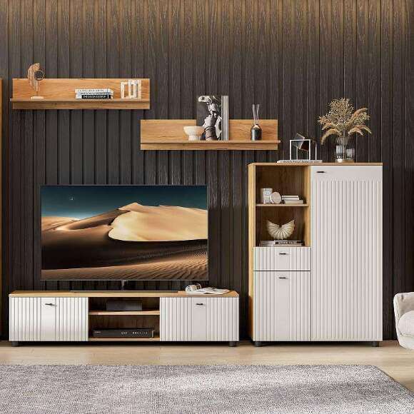 Тумба многофункциональная Милан (SV-Мебель) Белый Тумба многофункциональная Милан (SV-Мебель) Белый