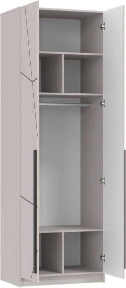 Брандо шкаф для одежды 67.14 МДФ Геометрия Кашемир Брандо шкаф для одежды 67.14 МДФ Геометрия Кашемир