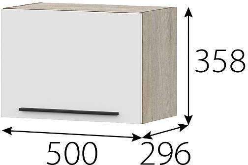 КГ Этна Шкаф навесной барный 500 Софт вайт КГ Этна Шкаф навесной барный 500 Софт вайт