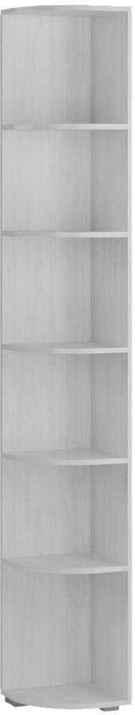 Угловой стеллаж Ливорно ЛШ-10 (Домани) Ясень Анкор светлый Угловой стеллаж Ливорно ЛШ-10 (Домани) Ясень Анкор светлый