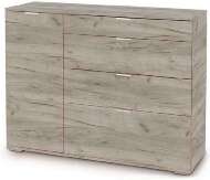 Комод НК-3 Дуб крафт серый Комод НК-3 Дуб крафт серый