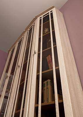 Шкаф для книг Глазов-мебель Sherlock 34 (скошенный левый) Шкаф для книг Глазов-мебель Sherlock 34 (скошенный левый)