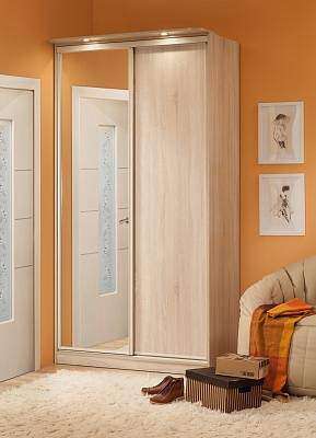 Шкаф-купе 303 Домашний Глазов-мебель 1200 Дуб Сонома