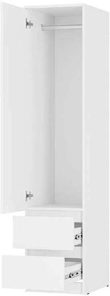 Шкаф-пенал Симпл ПН-17 (БТС) Белый