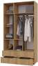Шкаф для одежды с ящиками Вега, дуб золотой