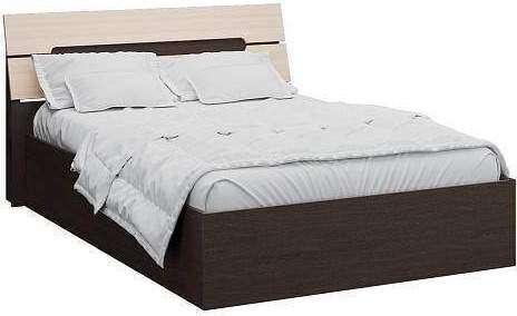 Кровать с ортопедическим основанием Гавана 160х200, дуб молочный Кровать с ортопедическим основанием Гавана 160х200, дуб молочный