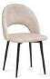 Стул Жаклин черный муар / бежевый