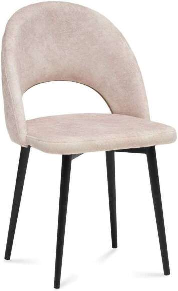 Стул Жаклин черный муар / бежевый