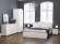 Спальня Италия-1 белое дерево Спальня Италия-1 белое дерево