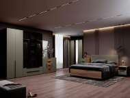 Спальня Харди 2 Дуб Делано Темный / Грин софт Спальня Харди 2 Дуб Делано Темный / Грин софт