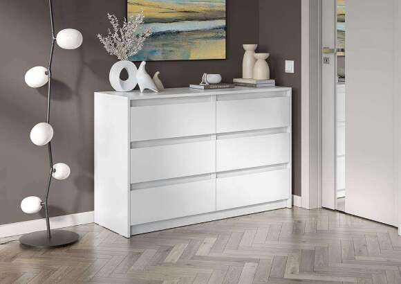 Комод Айден КМ06-1200 Белый