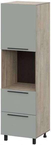 КГ Этна Пенал 6П2Я Дуб Эндгрейн;Софт грей КГ Этна Пенал 6П2Я Дуб Эндгрейн;Софт грей