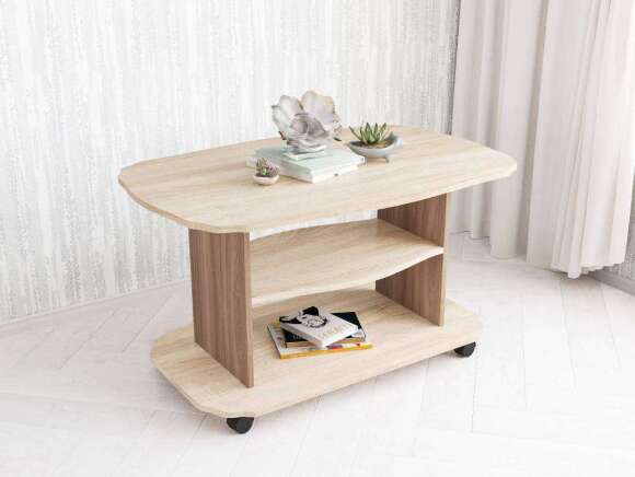 Столик журнальный Консул-2, ясень шимо Столик журнальный Консул-2, ясень шимо