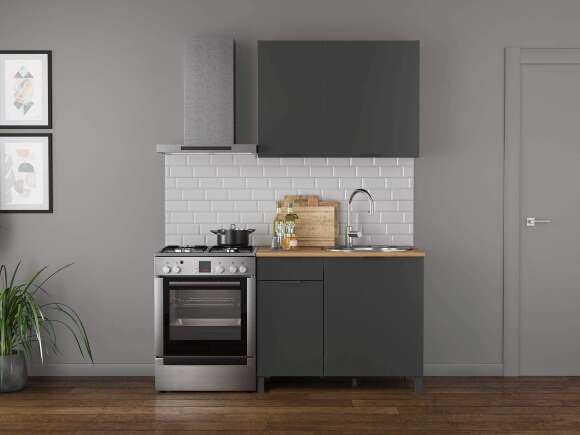 Кухня Венера 1000 Диамант серый Кухня Венера 1000 Диамант серый