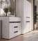 Комод комбинированный Мрия КМ-15, Бетон пайн светлый, графит Комод комбинированный Мрия КМ-15, Бетон пайн светлый, графит