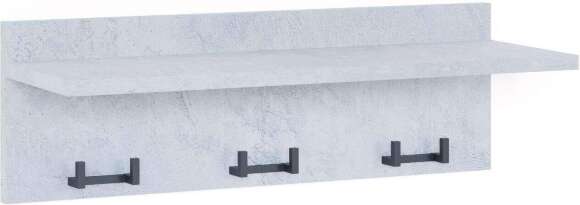 Настенная вешалка ВШ-8 Бетон