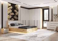 Спальня Марвэл. Комплект 8 (кровать с ортопед. деревом и подсветкой)