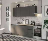 Кухня Челси 2.0 (МИФ) Графит Кухня Челси 2.0 (МИФ) Графит