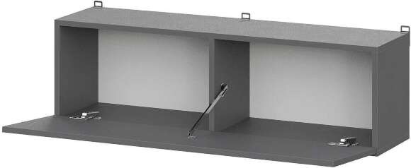 Денвер шкаф навесной / Графит серый