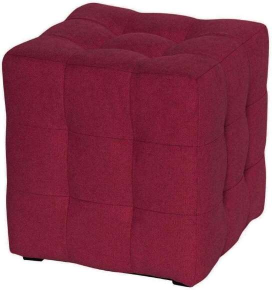 Пуф Лотос Бордовый велюр