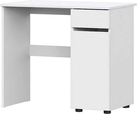 Токио стол письменный / Белый текстурный