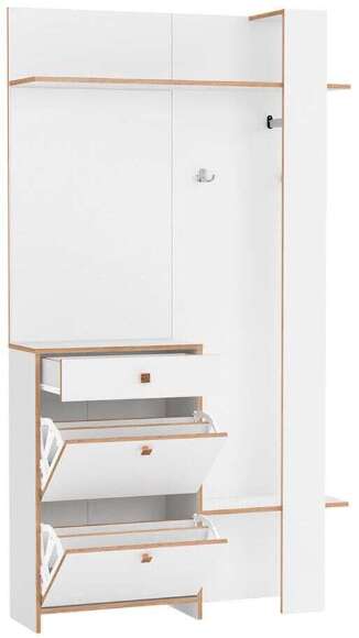 68.10 шкаф-прихожая Дакота Белый