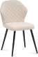Стул Кельн черный муар / светло-бежевый