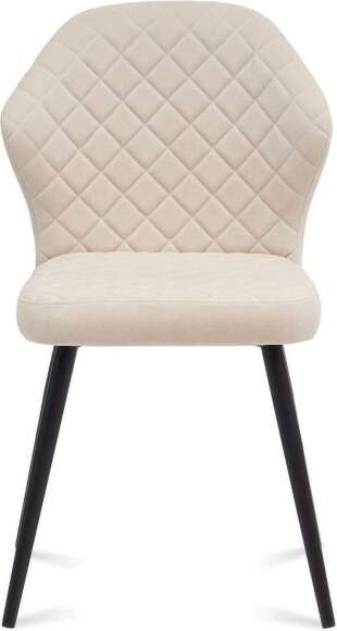 Стул Кельн черный муар / светло-бежевый