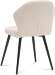 Стул Кельн черный муар / светло-бежевый