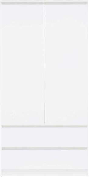 Шкаф Челси 2-х дверный белый глянец / белый