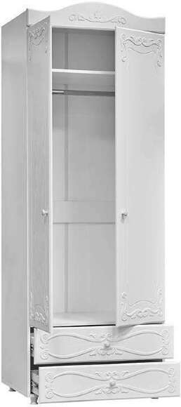 Спальня Италия-1 мягкая спинка белое дерево Спальня Италия-1 мягкая спинка белое дерево