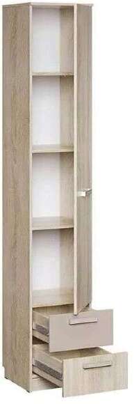 Шкаф для белья НМ 013.01-02 с ящиками Акварель Капучино Шкаф для белья НМ 013.01-02 с ящиками Акварель Капучино