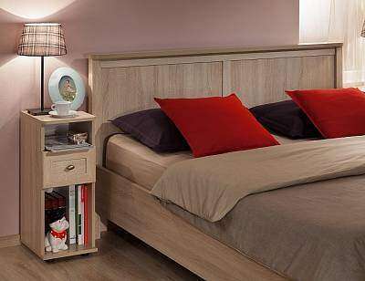 Тумба прикроватная Глазов-мебель Sherlock 51 (Дуб Сонома)