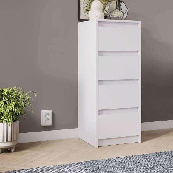 Комод Айден КМ06-400 Белый Комод Айден КМ06-400 Белый