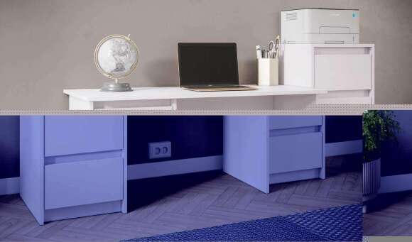 Комод Айден КМ06-400 Белый Комод Айден КМ06-400 Белый