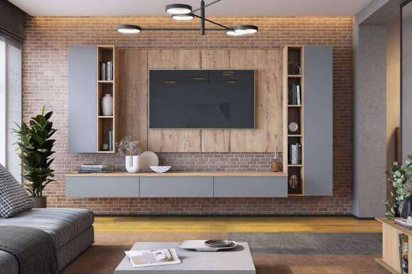 Полка с перегородками 1680 Сканди MLK