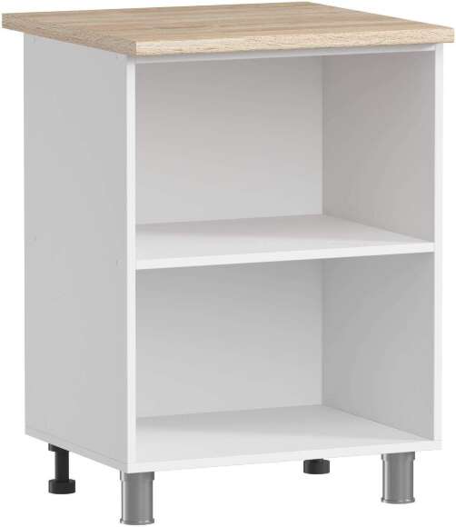 МК Аленушка Н 600 Лаванда Сталь, скоба черный (со столешницей) МК Аленушка Н 600 Лаванда Сталь, скоба черный (со столешницей)