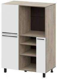 КГ Этна Пенал 10Ш1 Дуб Эндгрейн;Софт вайт КГ Этна Пенал 10Ш1 Дуб Эндгрейн;Софт вайт