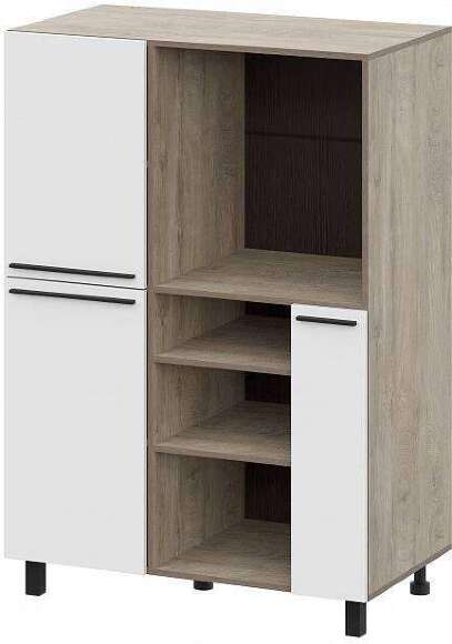 КГ Этна Пенал 10Ш1 Дуб Эндгрейн;Софт вайт КГ Этна Пенал 10Ш1 Дуб Эндгрейн;Софт вайт