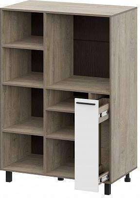 КГ Этна Пенал 10Ш1 Дуб Эндгрейн;Софт вайт КГ Этна Пенал 10Ш1 Дуб Эндгрейн;Софт вайт